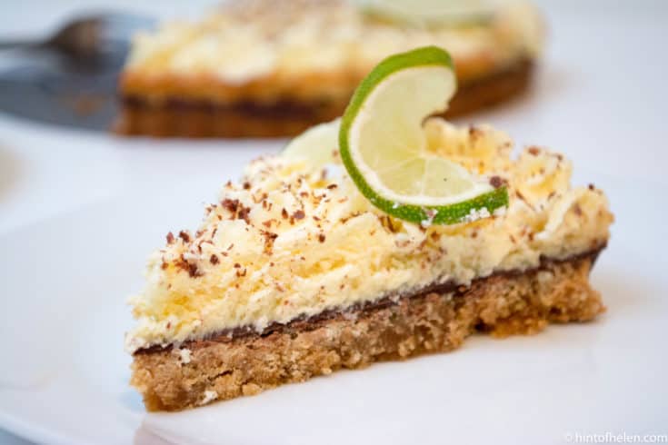 Chocolate lime Pie | Hint of Helen
