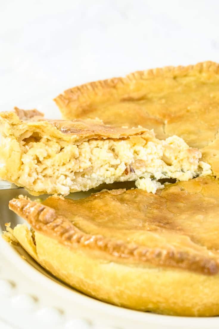 Lancashire Cheese and Onion Pie