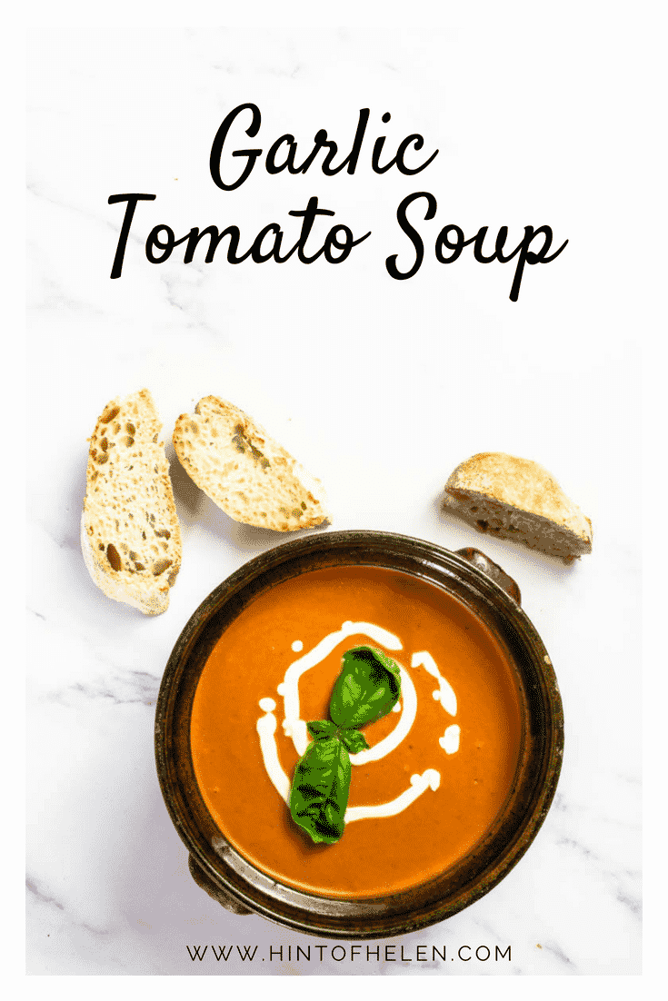 Garlic Tomato Soup Recipe