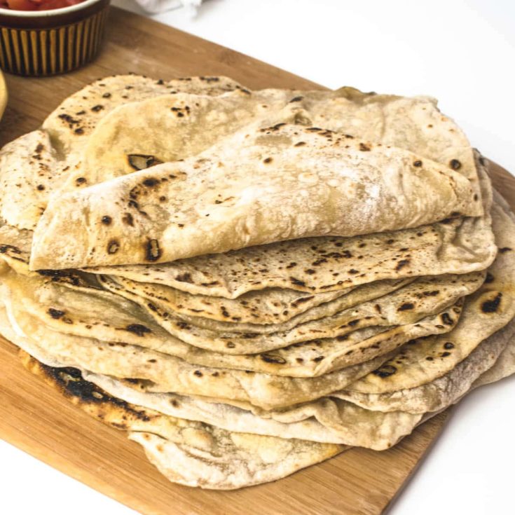 Homemade Tortilla Wraps Recipe Easy Step By Step Hint Of Helen