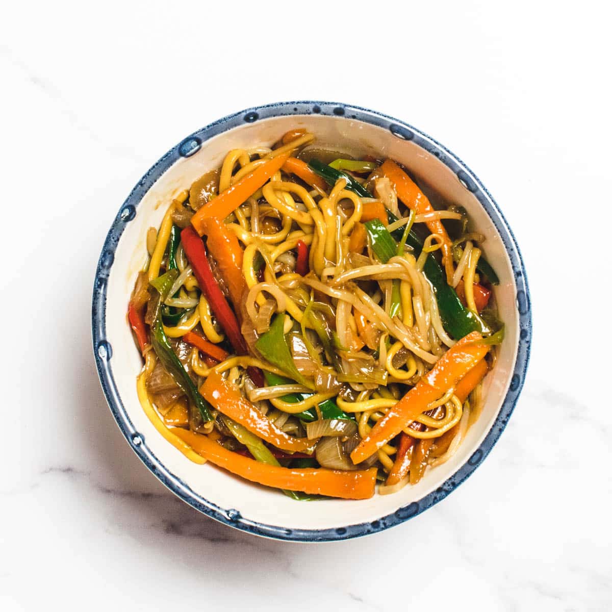 Vegetable Noodles Recipe | Easy Chow Mein | Hint Of Helen