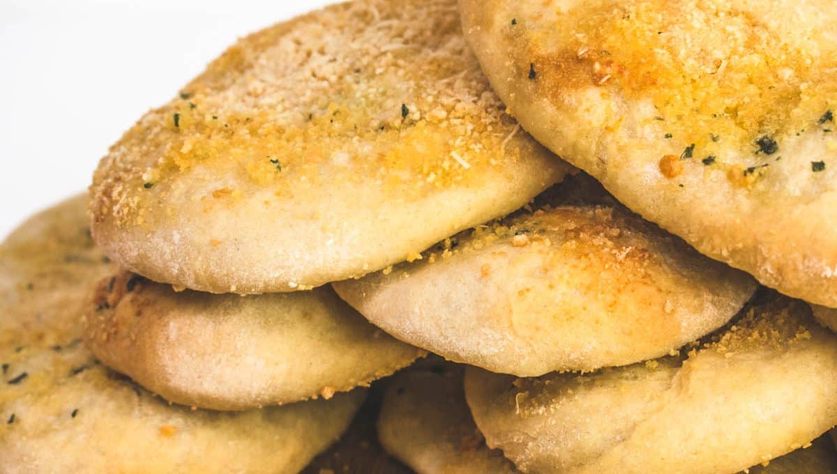 Garlic Bread Recipe Cheesy Garlic Bread From Scratch Hint Of Helen