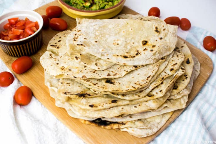 Homemade Tortilla Wraps Recipe