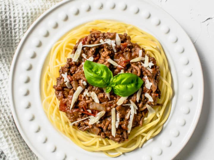 Actifry Bolognese Recipe | Spaghetti Bolognese | Hint Of Helen