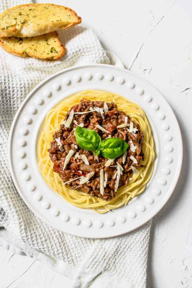 Actifry Spaghetti Bolognese | Hint of Helen-5