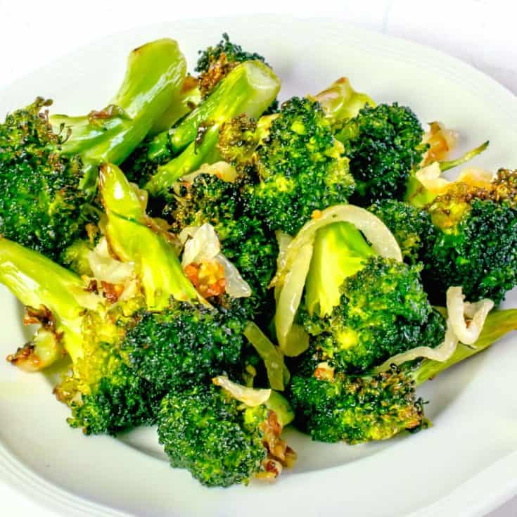 Actifry Brocolli Recipe Garlic | Hint Of Helen