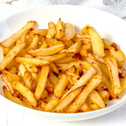 Actifry Garlic Fries Recipe | Actifry Side Dishes | Hint Of Helen