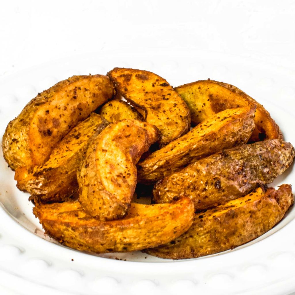 Actifry Potato Wedges with Garlic & Paprika | Hint Of Helen