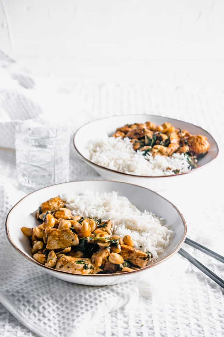 Healthy Cashew Chicken Recipe