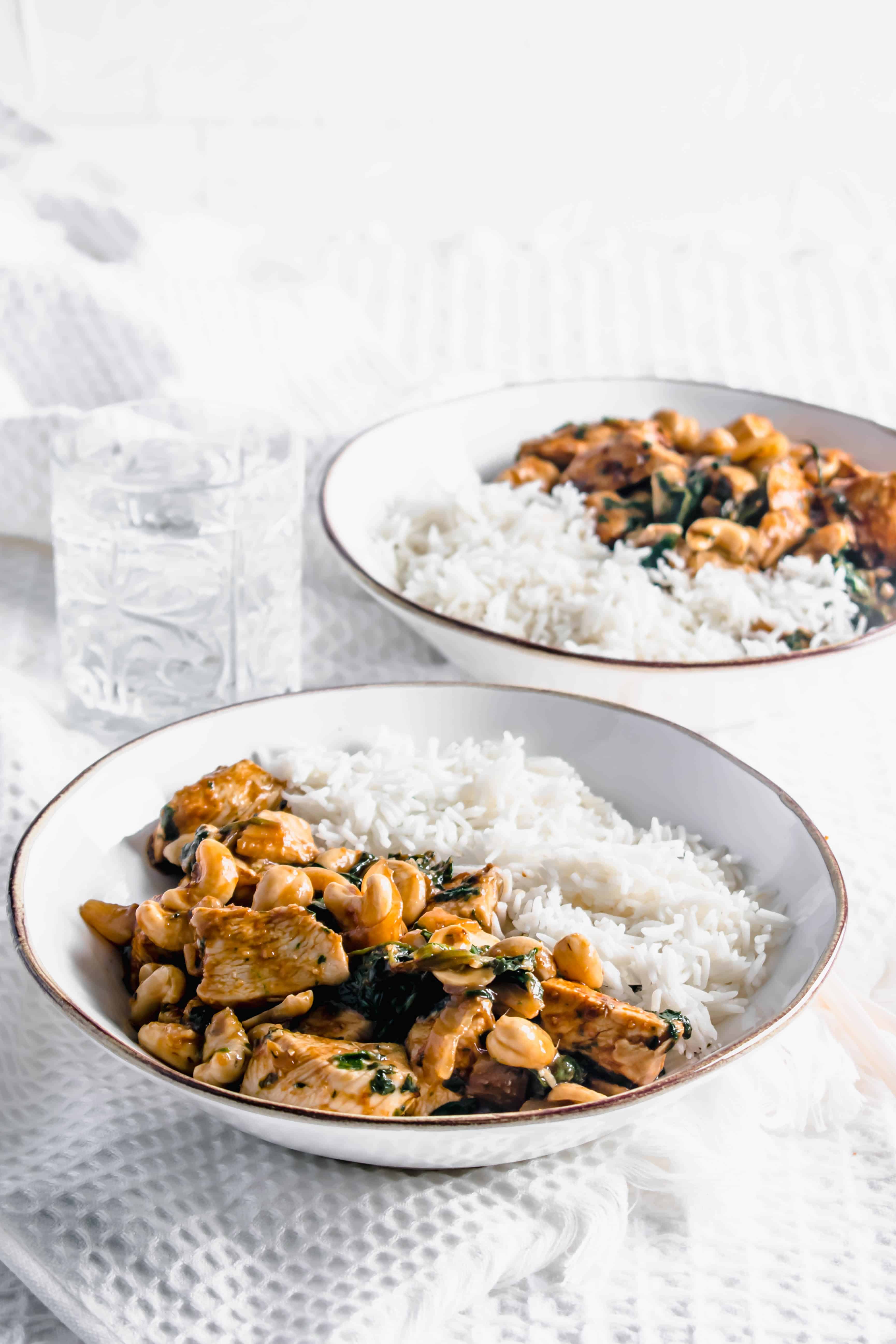 Healthy Cashew Chicken Recipe