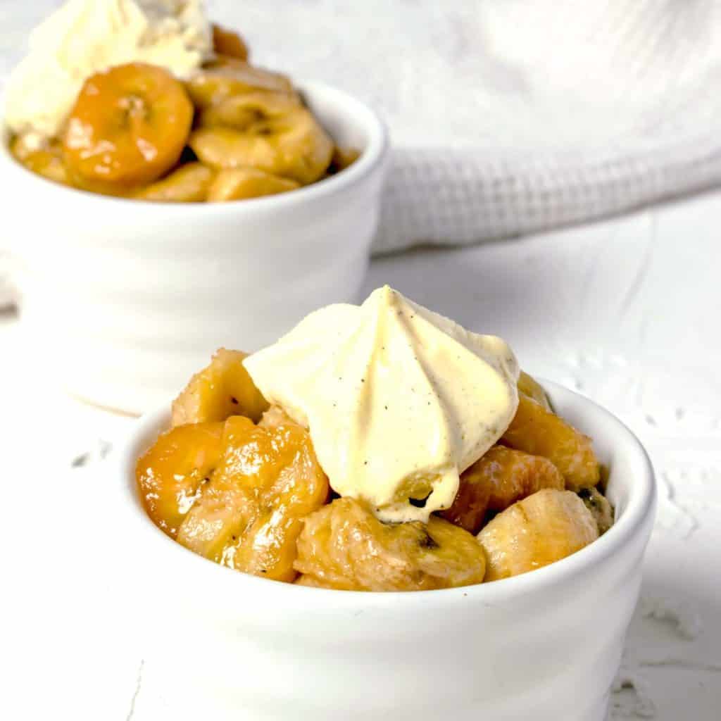 Slow Cooker Butterscotch Bananas Dessert Hint Of Helen