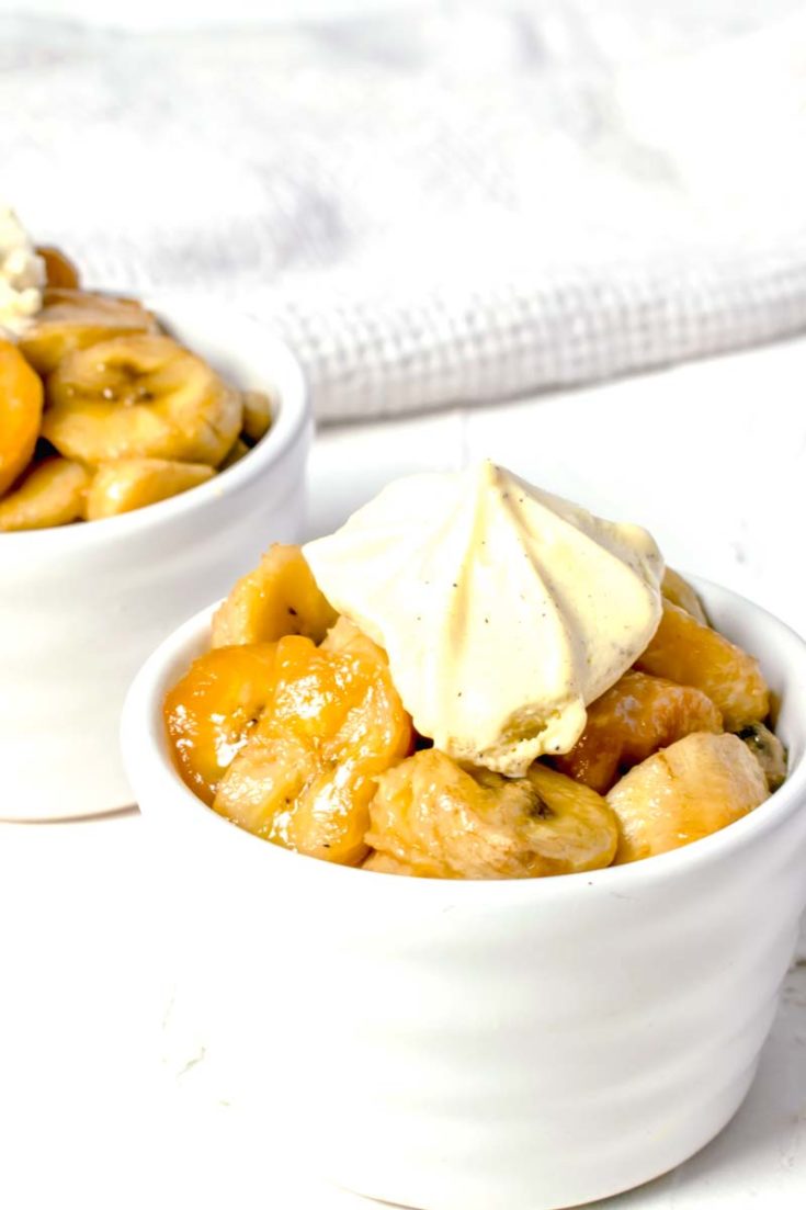 Slow Cooker Butterscotch Bananas Dessert Hint Of Helen