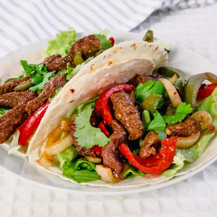 Actifry Steak Fajitas