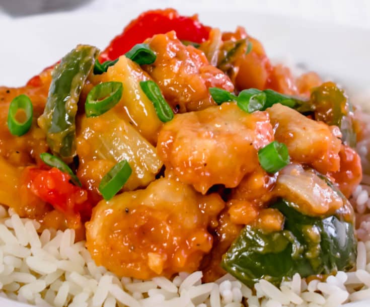 Sweet sour Chicken Actifry