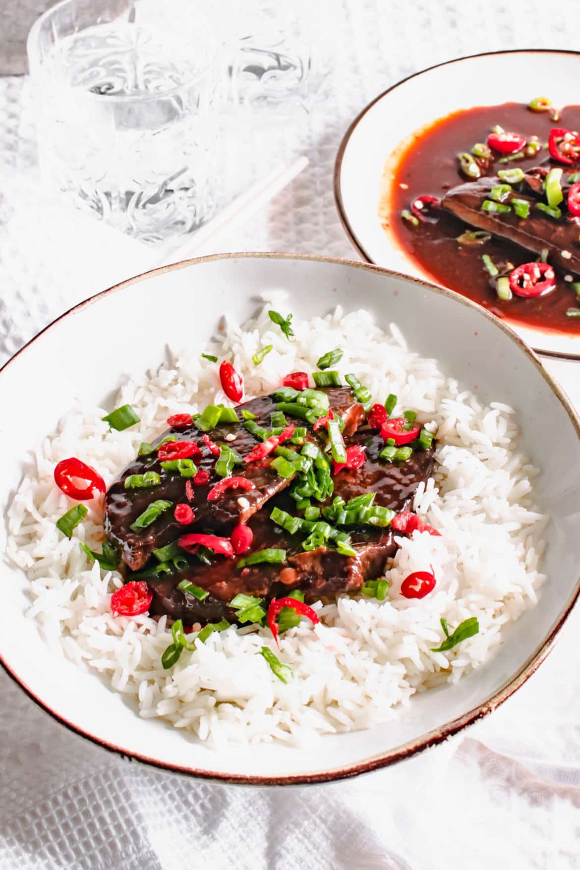 Slow Cooker Sticky Hoisin Beef Recipe | Hint Of Helen