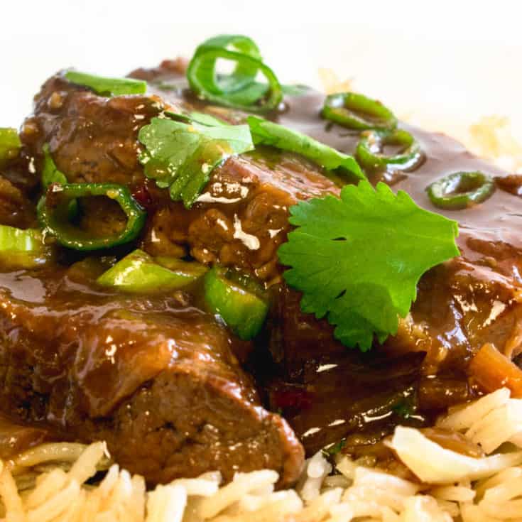 Slow Cooker Sticky Hoisin Beef