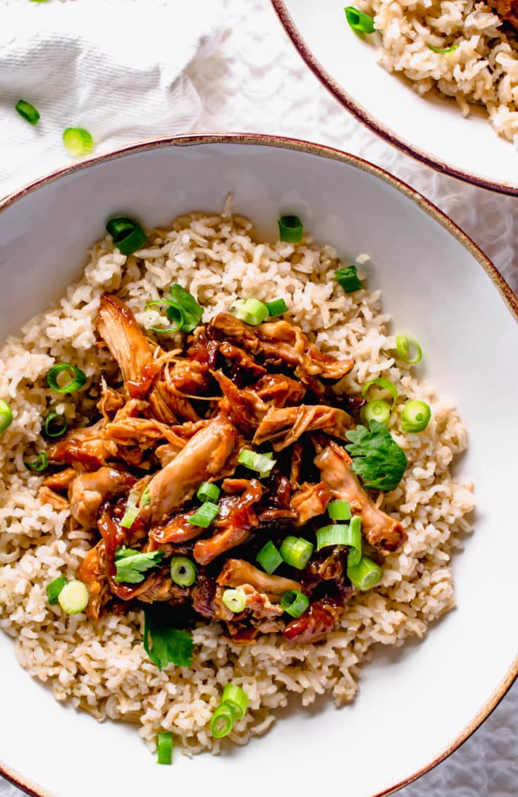 Slow cooker Teryaki Chicken Recipe | Hint of Helen