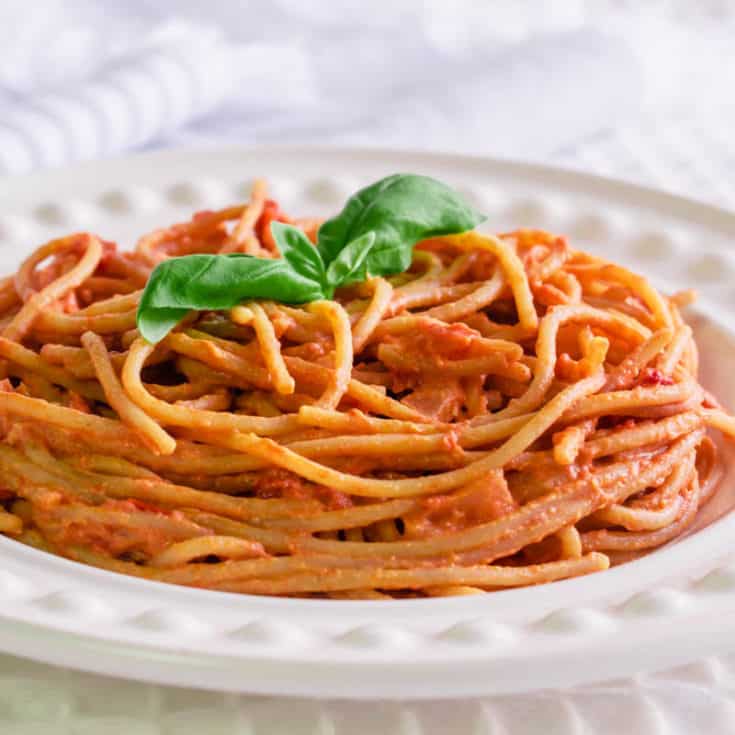 Creamy Tomato Quark Spaghetto Syn Free