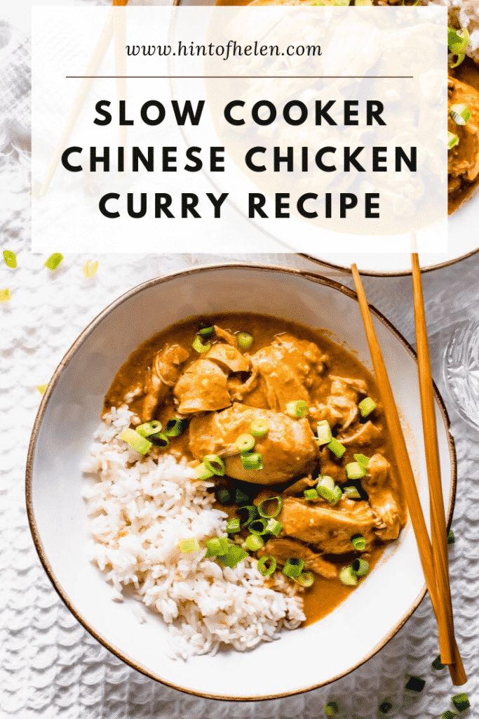 Slow Cooker Chinese Chicken Curry Recipe Hint Of Helen