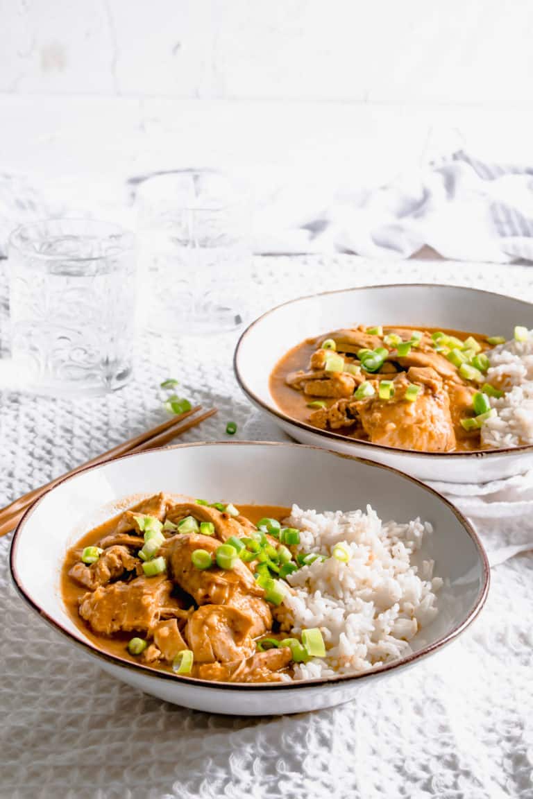 Slow Cooker Chinese Chicken Curry Recipe | Hint Of Helen