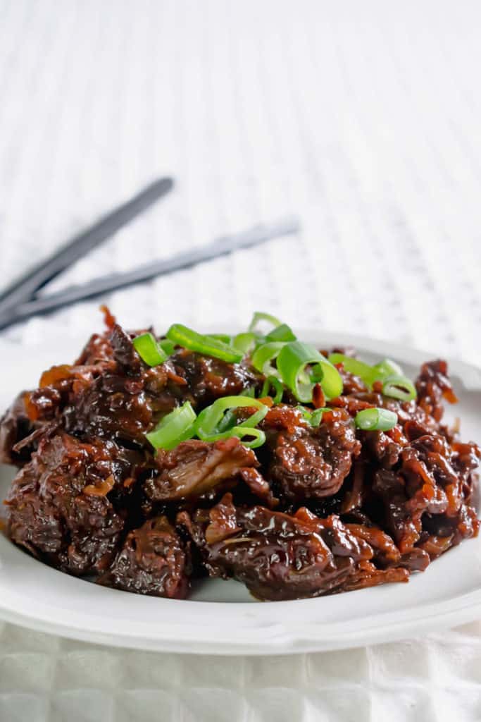 Slow Cooker Chinese Chilli Beef Recipe | Hint Of Helen