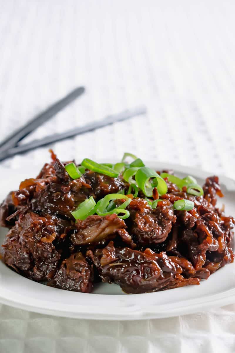 Slow Cooker Chinese Chilli Beef Recipe | Hint Of Helen