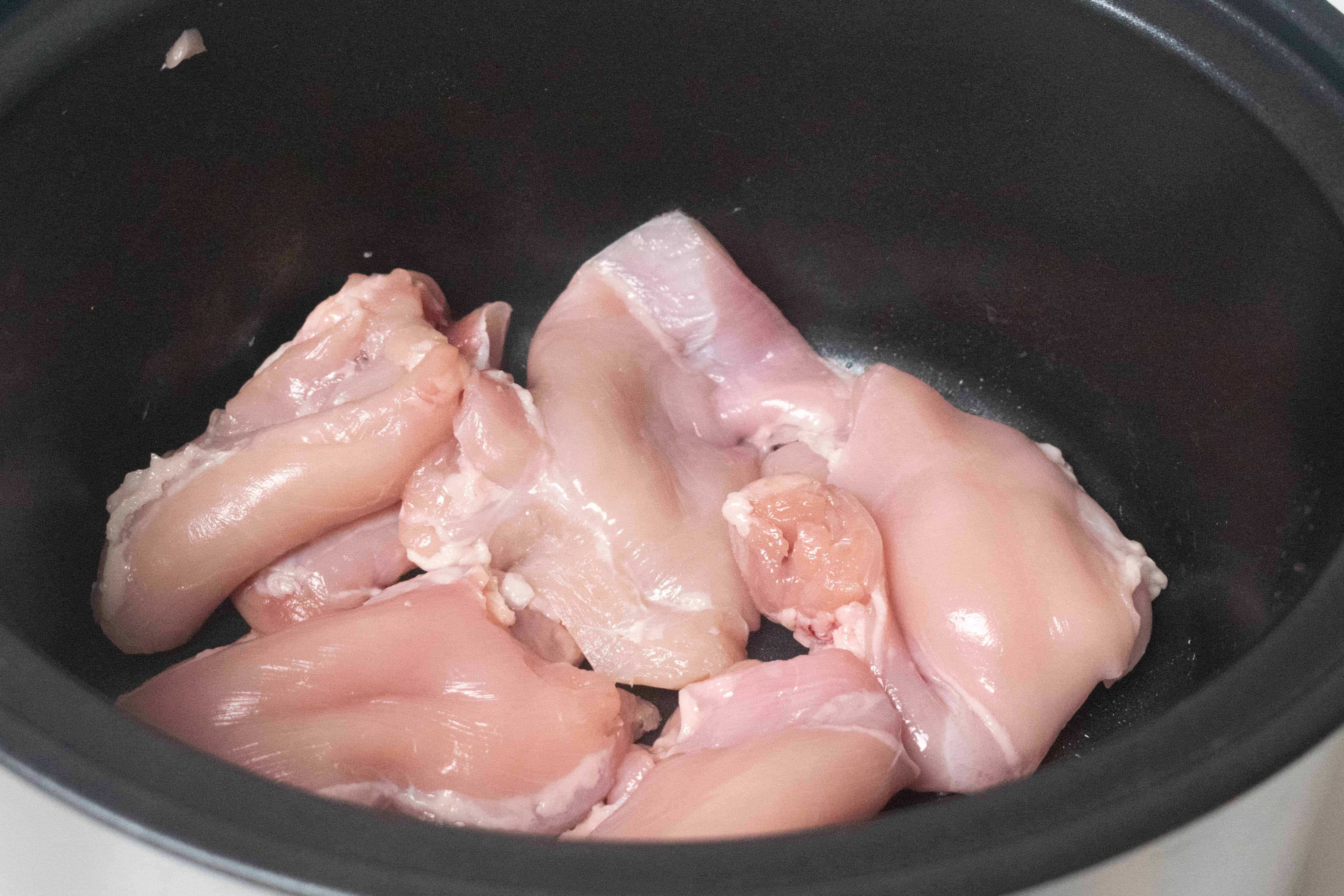 Chicken in slow cooker