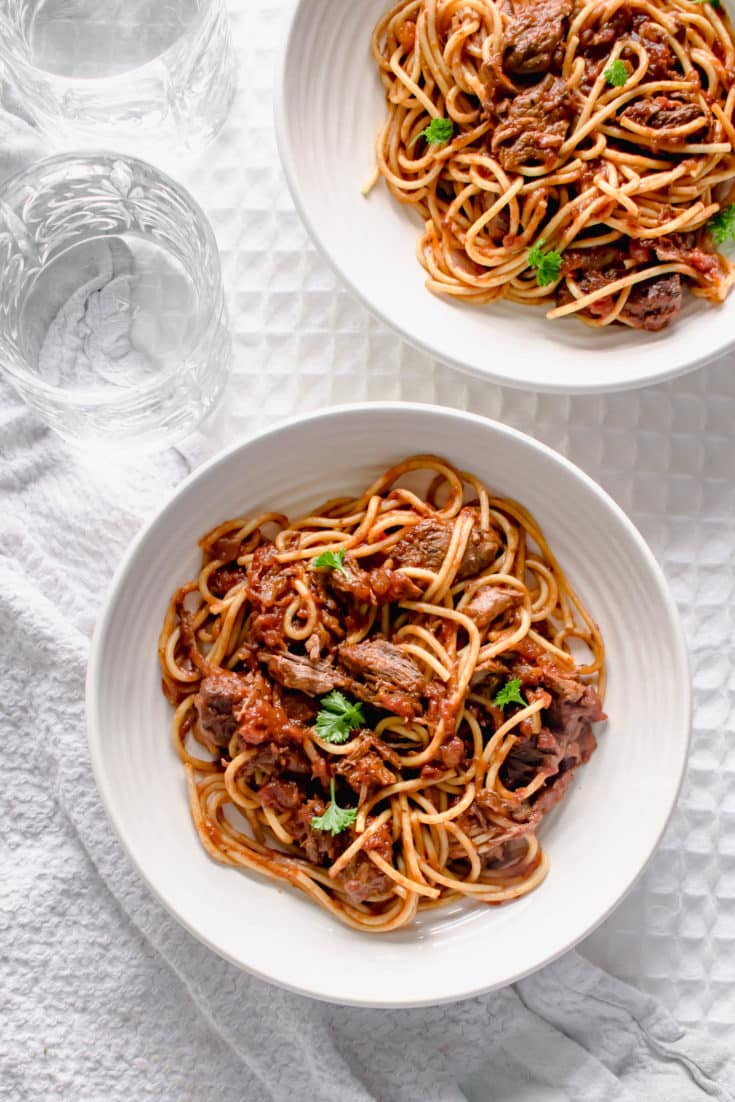 Slow Cooker Spaghetti Bolognese Recipe