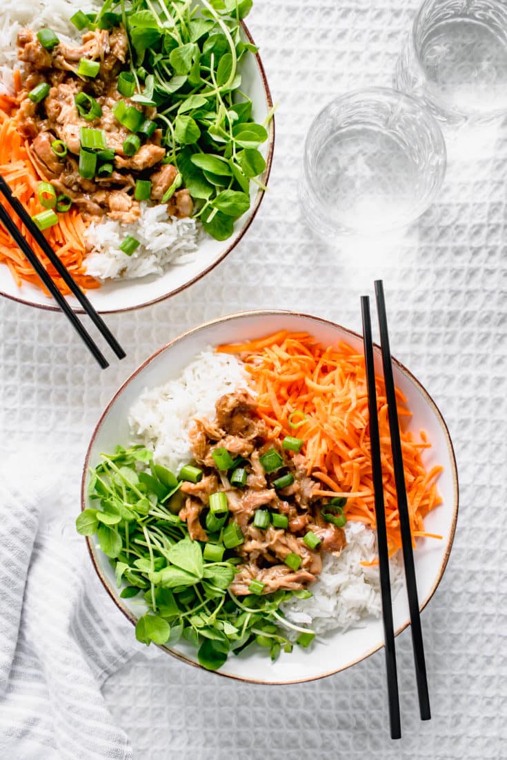 Slow Cooker Donburi Bowls Recipe