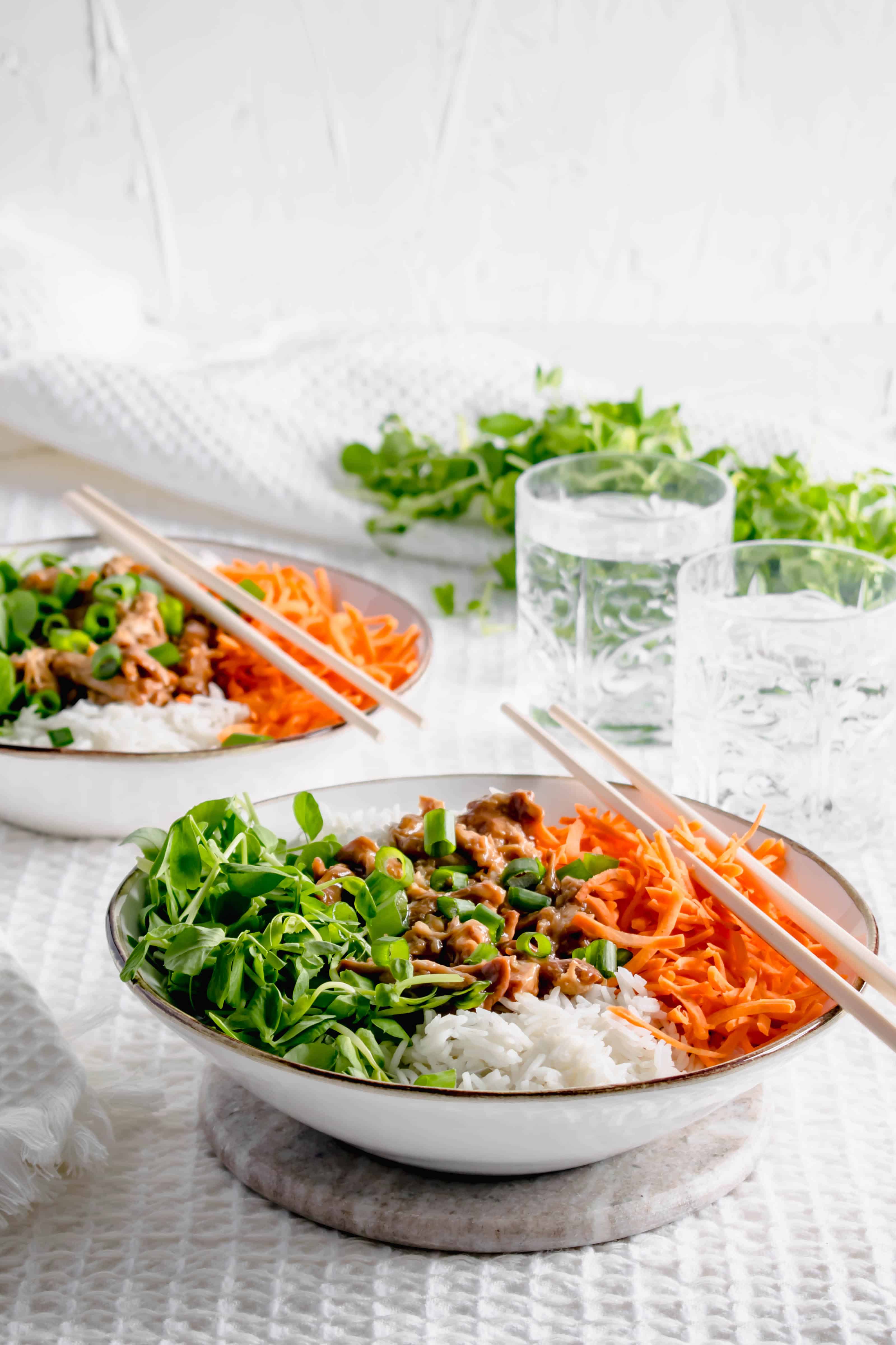 Slow Cooker Donburi Bowls Recipe