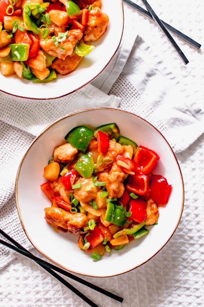 Sweet and Sour Chicken Recipe | Just Like Take-away | Hint ...
