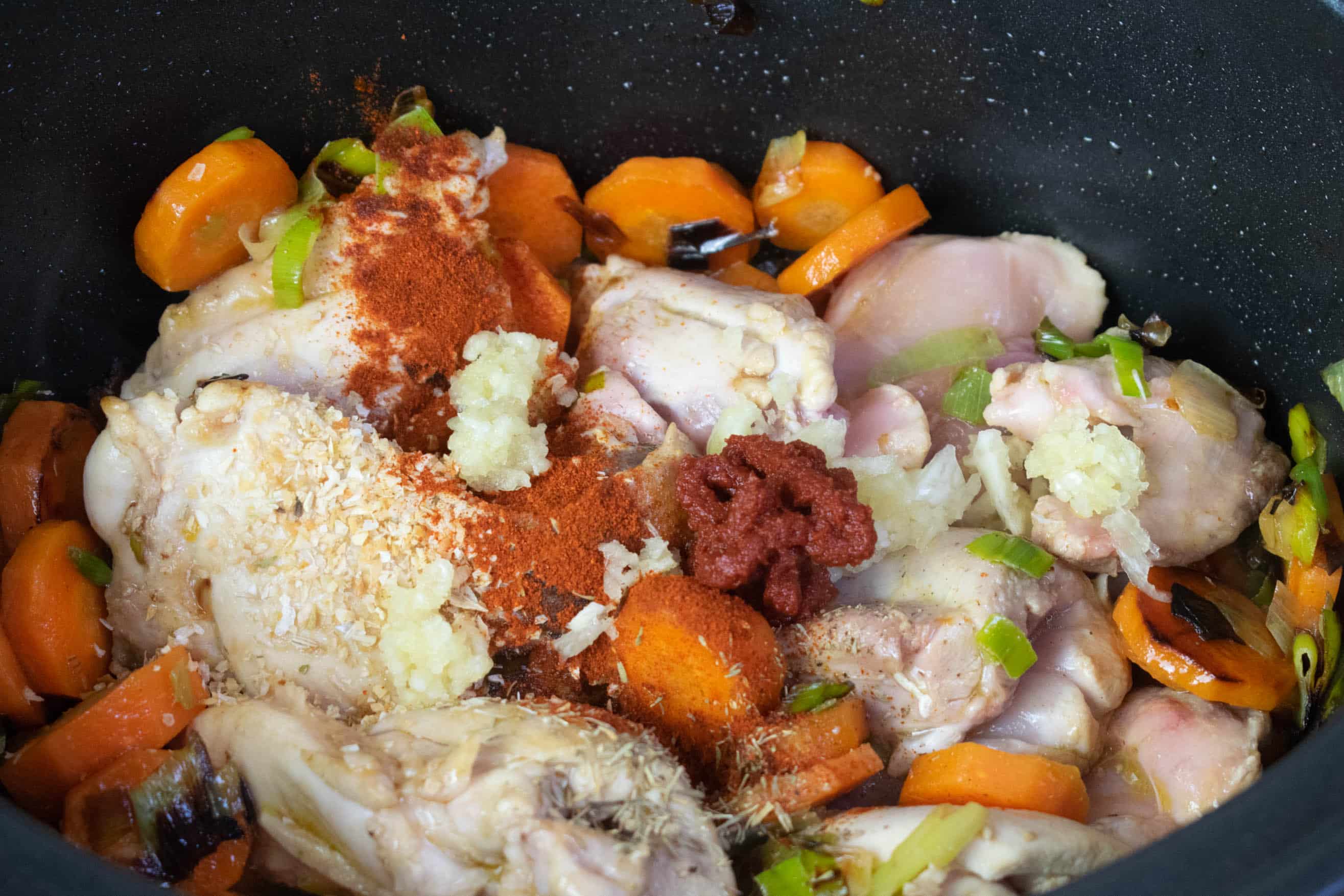 Slow Cooker Chicken Casserole Recipe (Easy To Prepare) - Liana's Kitchen