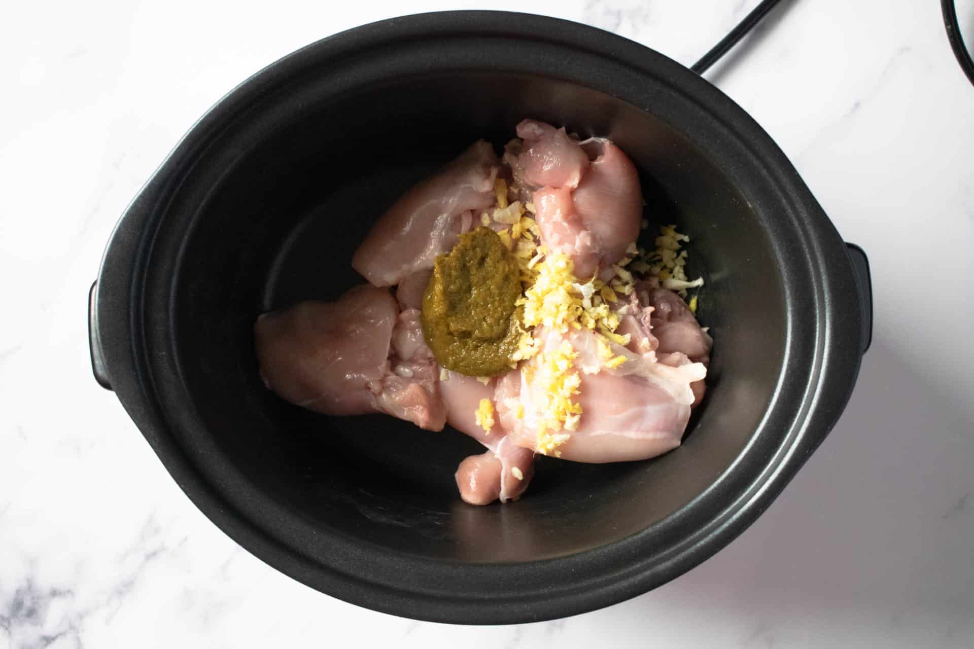 Slow Cooker Thai Green Curry Recipe Hint Of Helen