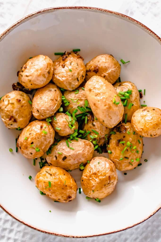 Actifry Garlic Chive Potatoes Recipe