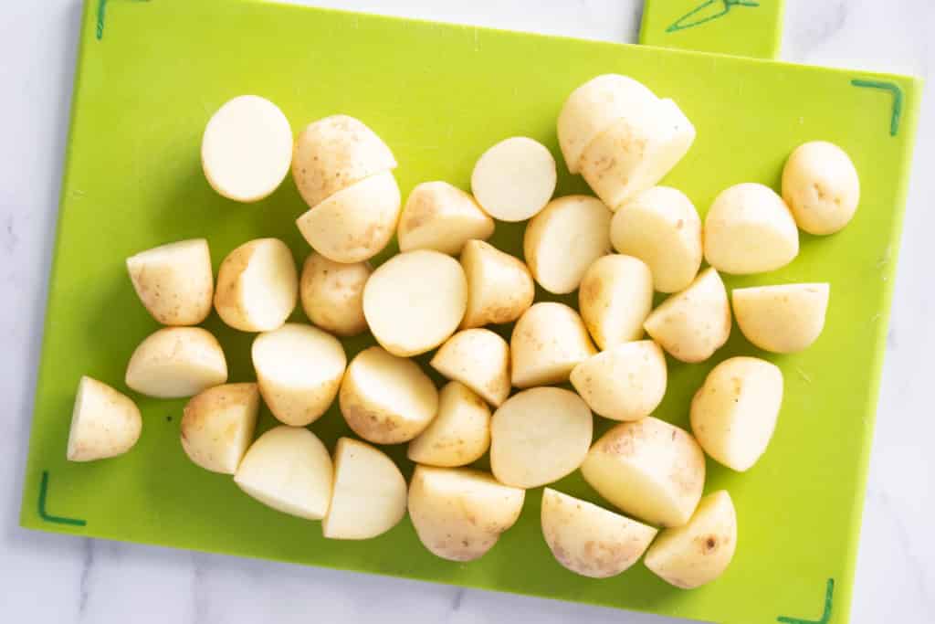 Chopped Potatoes