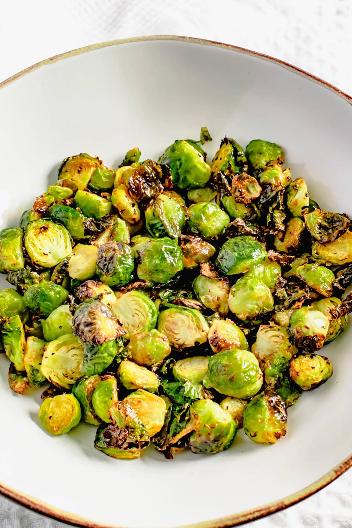 Actifry Brussel Sprouts Recipe Side Dish Hint Of Helen
