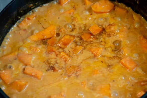 Sweet Potato Korean Curry Recipe | Vegan Main or Side | Hint Of Helen