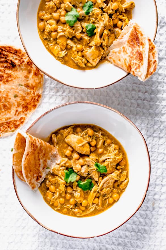 Slow Cooker Chicken Chickpea Curry Recipe Hint Of Helen