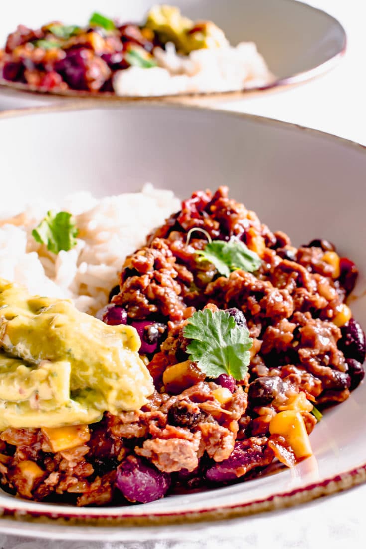 Quick Chilli Con Carne Recipe 20 Minutes Hint Of Helen