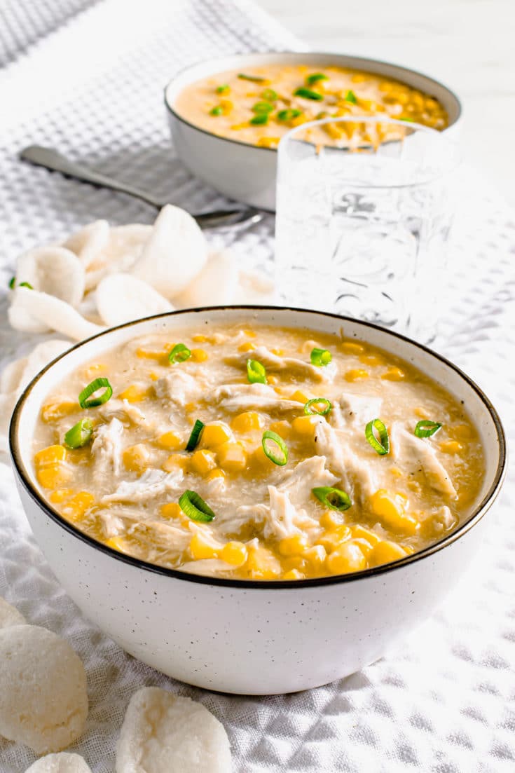 Chicken & Sweetcorn Soup Recipe | Chinese Takeaway | Hint Of Helen