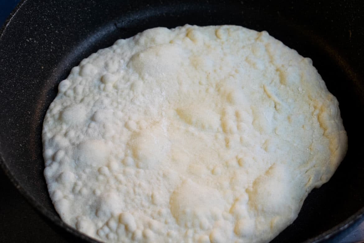 Easy Flatbread Recipe 3 Ingredients Only Hint Of Helen