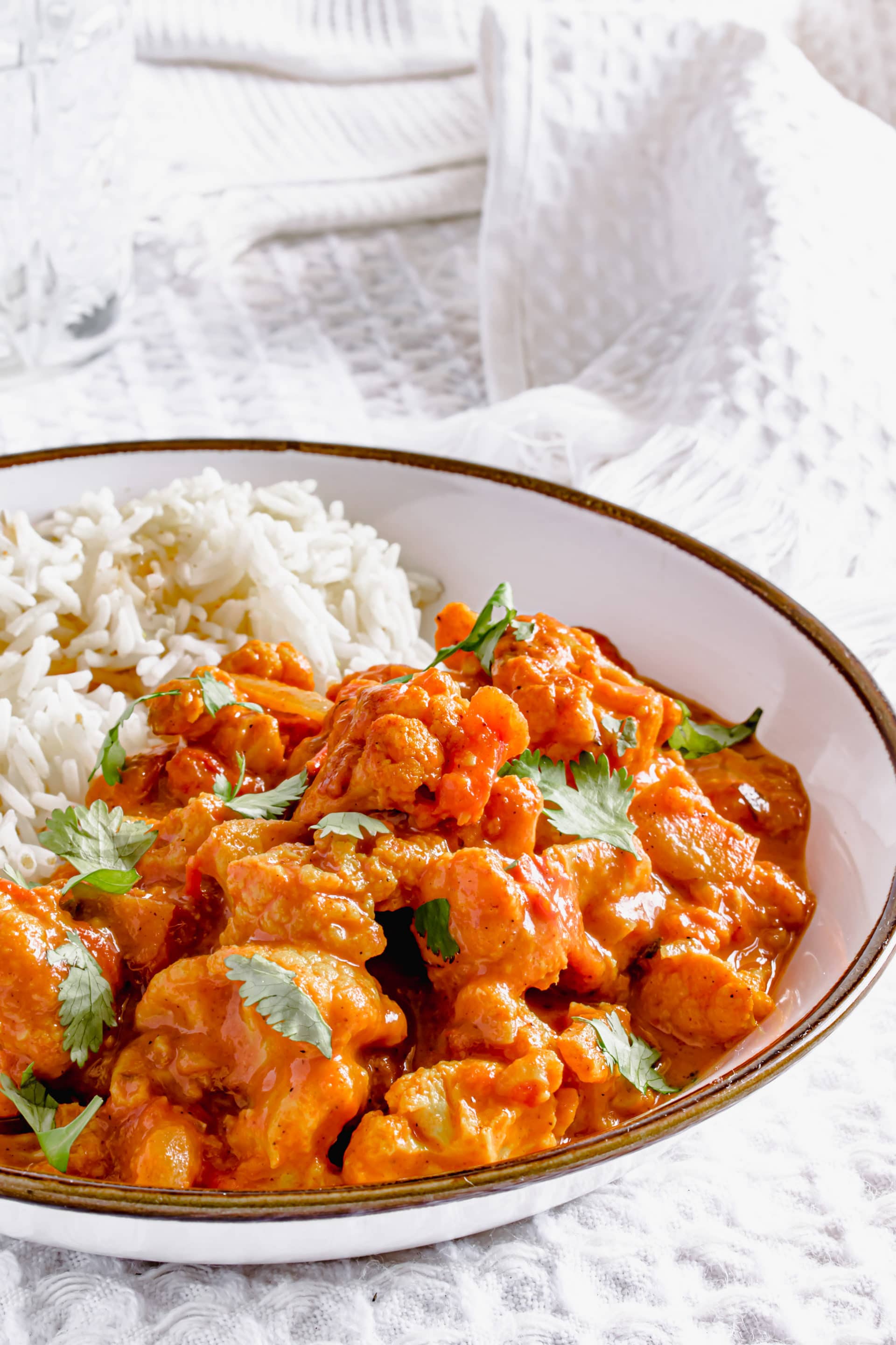 Roasted Cauliflower Curry Recipe | Easy & Vegan | Hint Of Helen