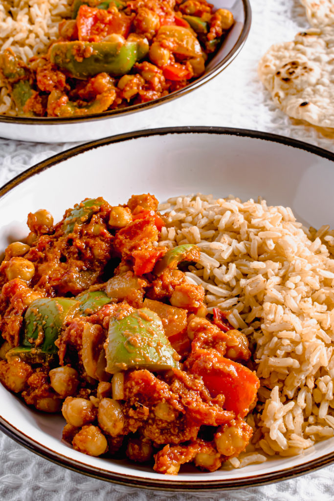 Vegan Chickpea Balti Curry 