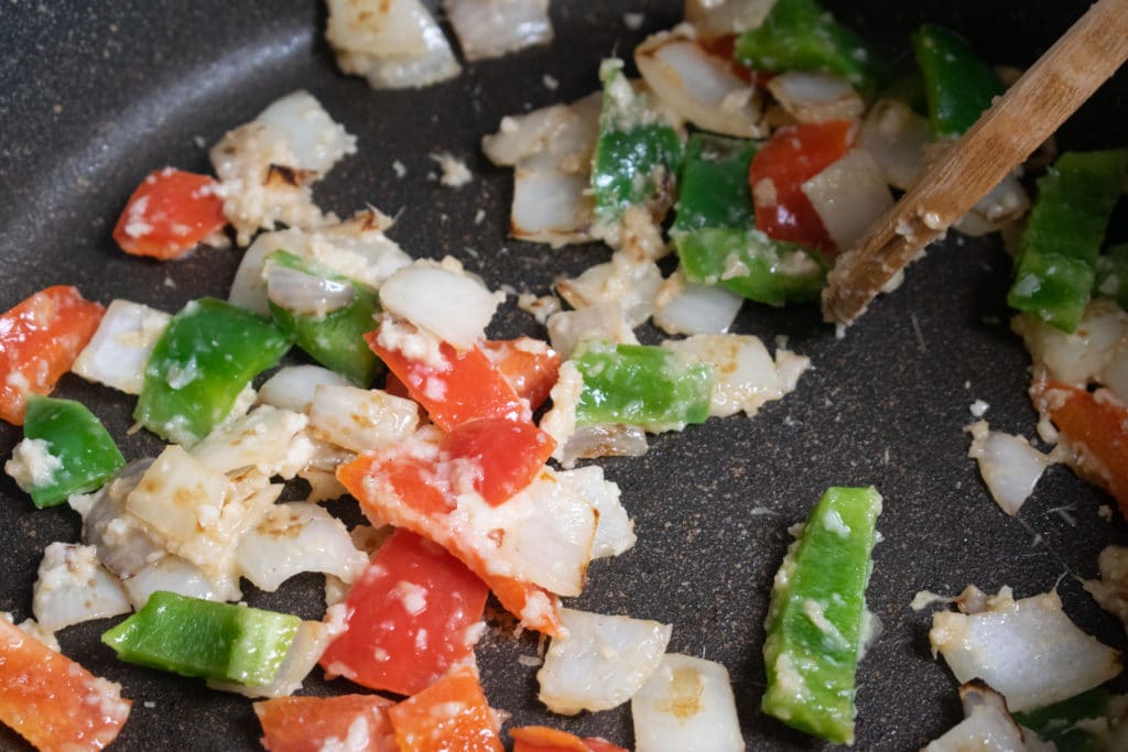 peppers ginger garlic cooking