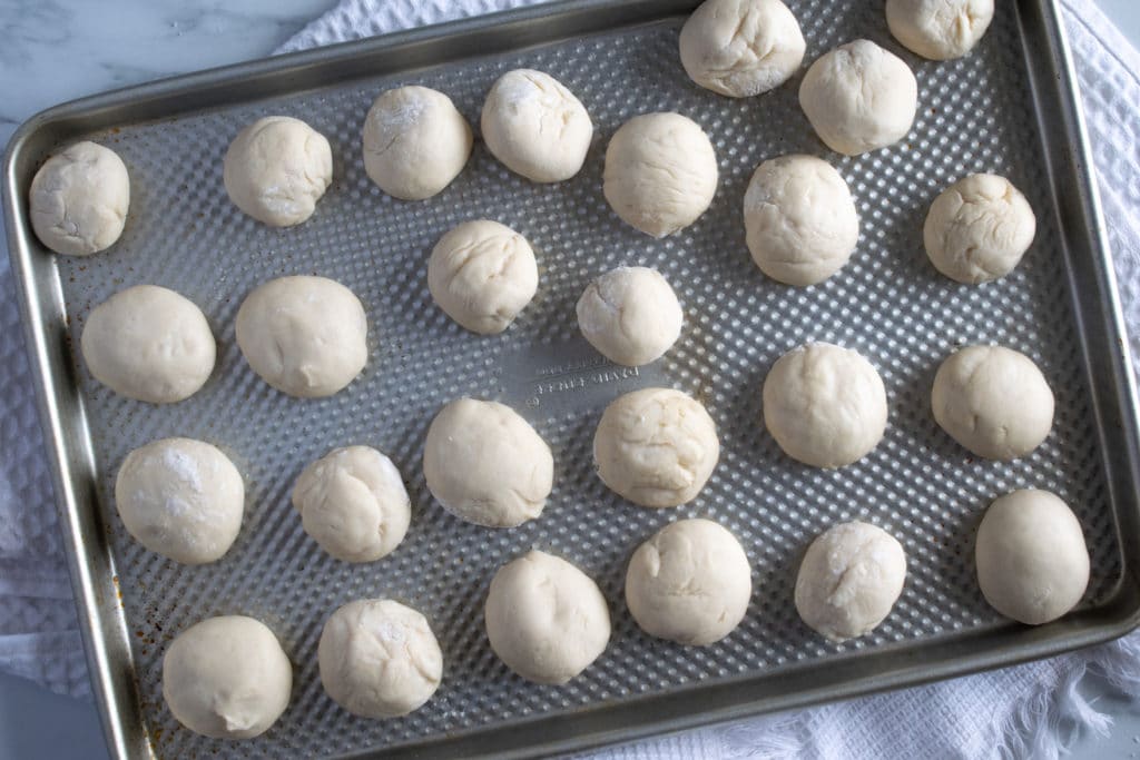 Garlic Dough Balls Recipe Easy Delicious Hint Of Helen