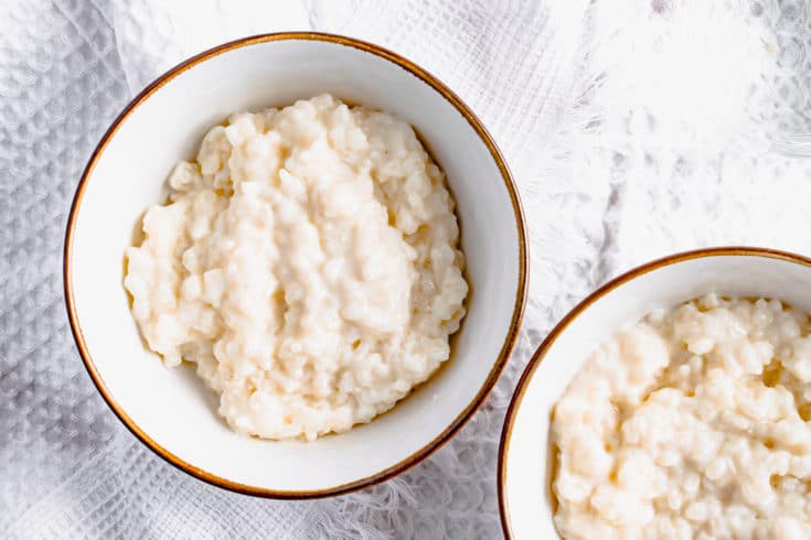 Easy Rice Pudding