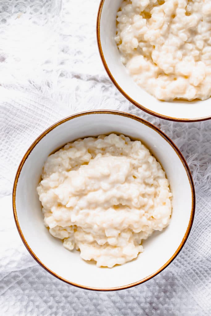 Pan rice pudding Recipe