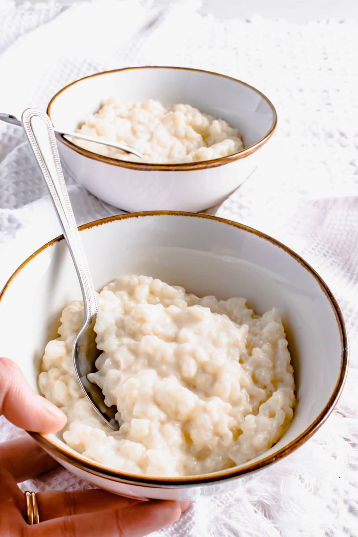 Easy Rice Pudding Recipe Pan on Hob Method Hint Of Helen