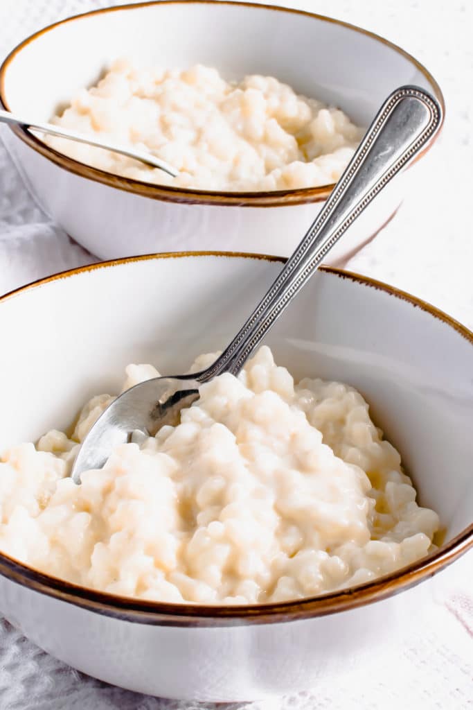 Pan hob rice pudding Recipe