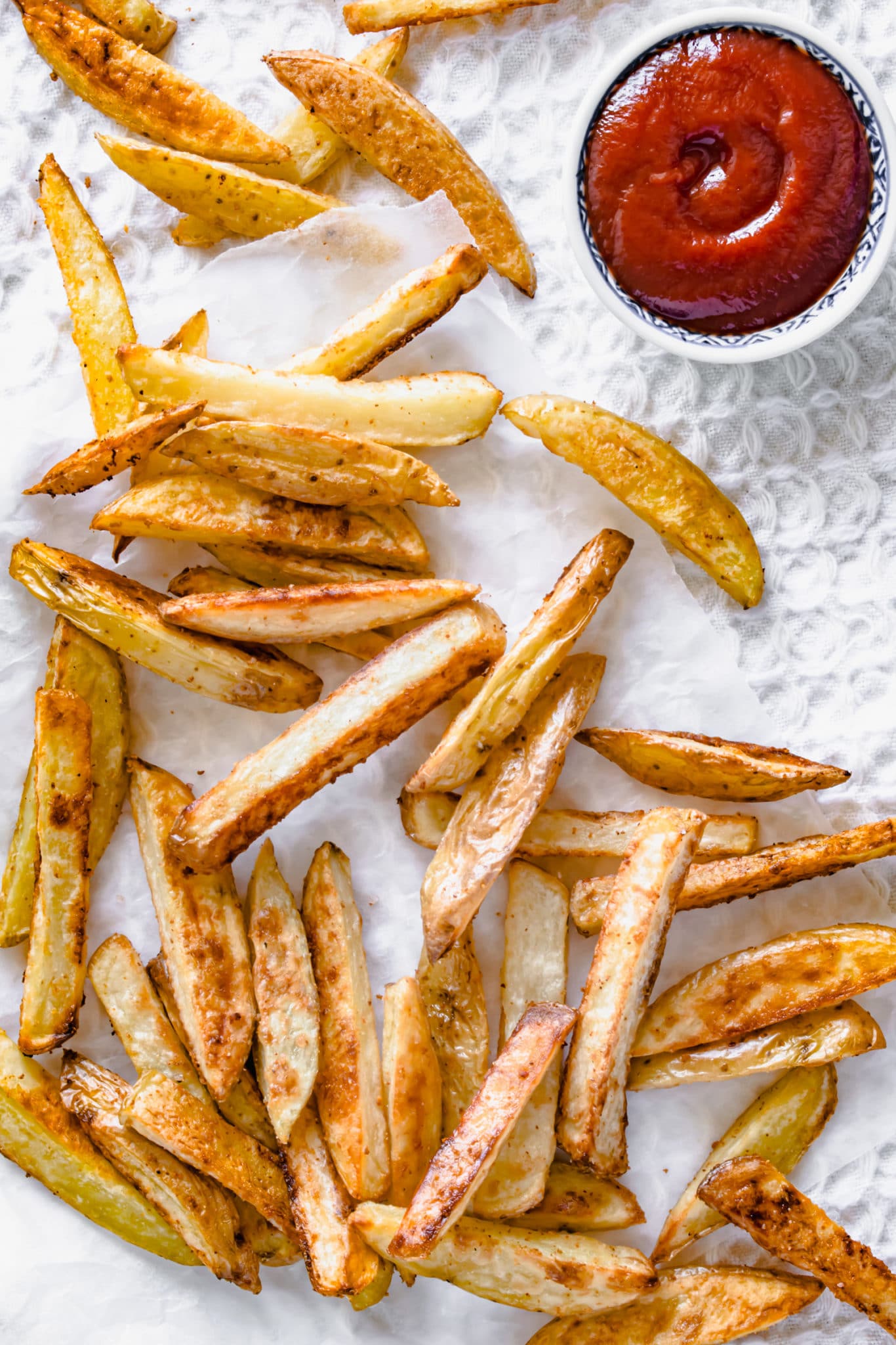 Skin On Fries Oven Baked Recipe Easy Homemade Hint Of Helen 6446